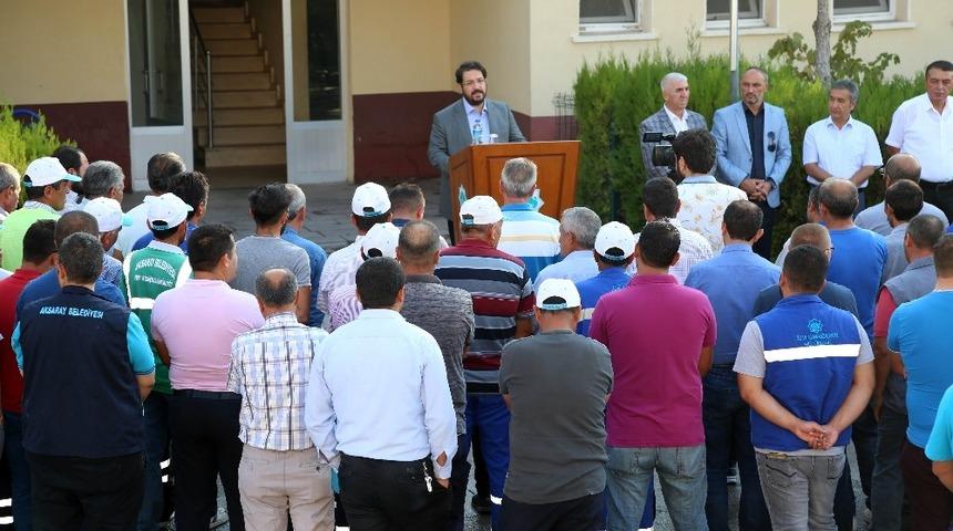 Aksaray&rsquo;da 152 iş&ccedil;iye 132 bin lira ikramiye verildi