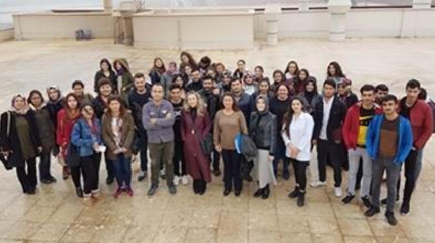 GA&Uuml;N &ouml;ğrencileri teknik geziye katıldı