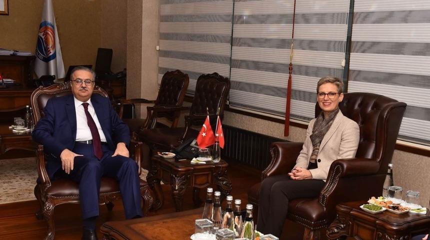 Avusturya&rsquo;nın Ankara B&uuml;y&uuml;kel&ccedil;isi Tilly, Vali Su&rsquo;yu ziyaret etti