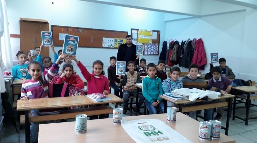 Kahta&rsquo;da iyilikte yarışan sınıflar var