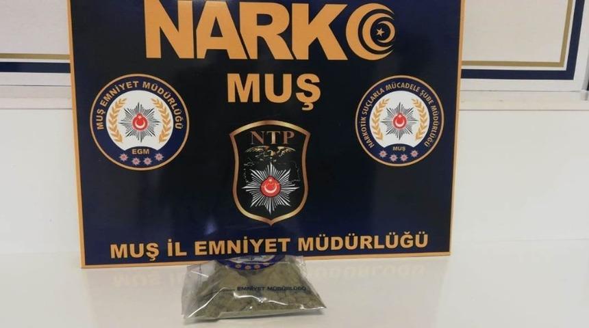 Muş&rsquo;ta uyuşturucu operasyonu