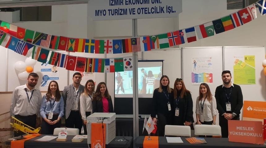 İzmir Ekonomi &Uuml;niversitesi, 12. Travel Turkey Fuarında yerini aldı
