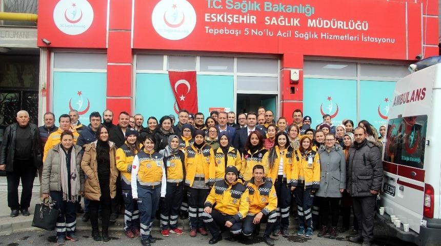 Eskişehir 112 Acil Servis i&ccedil;in yeni istasyon