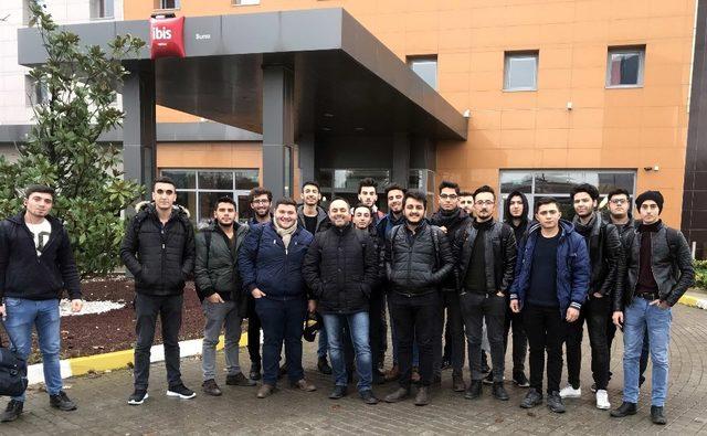 Gaün Naci Topçuoğlu Meslek Yüksekokulu Öğrencilerinden Bursa Fuarına Teknik Gezi