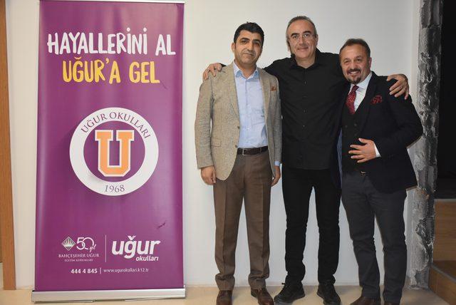 Sunay Akın, Uğurlu &ouml;ğrencilerle buluştu 2