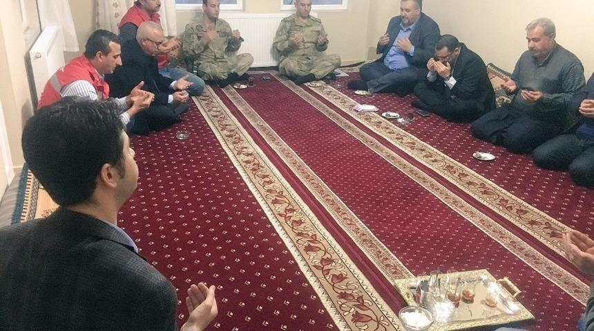 Kahta’da şehitlere vefa