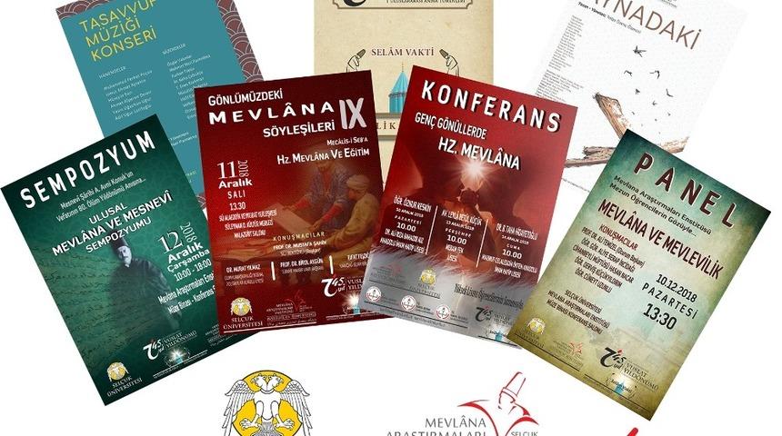 Sel&ccedil;uk &Uuml;niversitesi 745. Vuslat etkinliklerine hazır