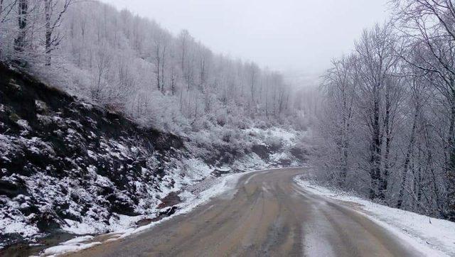 Tokat’ta kar yağışı