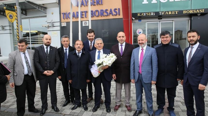 B&uuml;y&uuml;kkılı&ccedil;&rsquo;tan KTB&rsquo;ye ziyaret