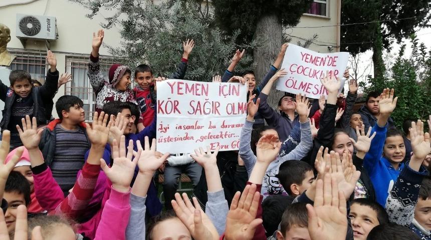 &Ouml;ğrencilerden Yemen&rsquo;e yardım