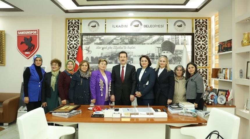 Başkan Tok, T&uuml;rkiye Muhtarlar Konfederasyonunu ağırladı