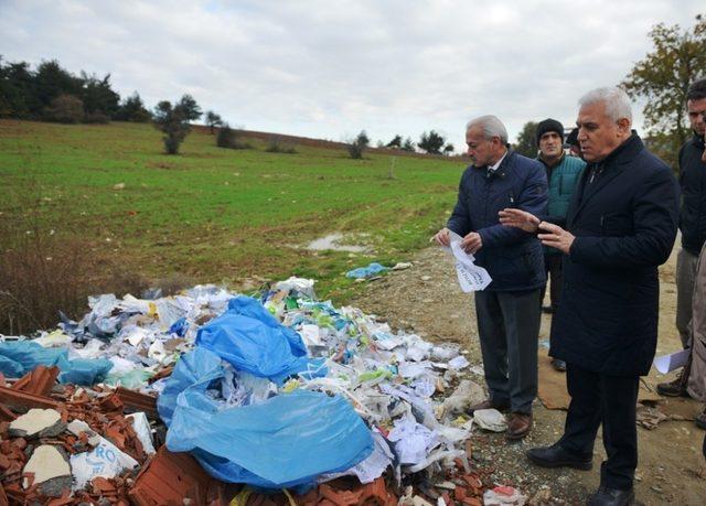 Bozbey’den çevreyi kirletenlere sert tepki