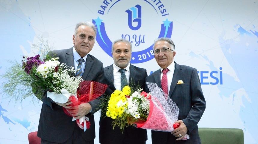 İş insanları tecr&uuml;belerini &ouml;ğrencilerle paylaştı