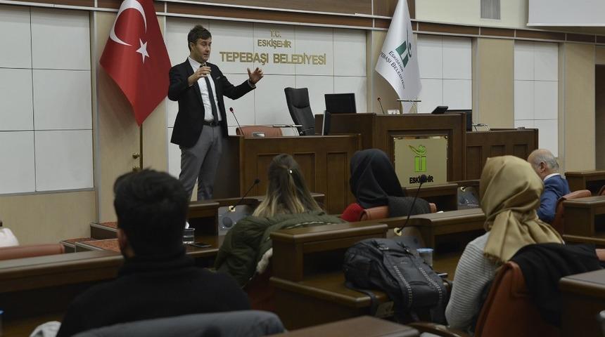 Tepebaşı Belediyesi personellere y&ouml;nelik eğitim faaliyetleri s&uuml;rd&uuml;r&uuml;yor