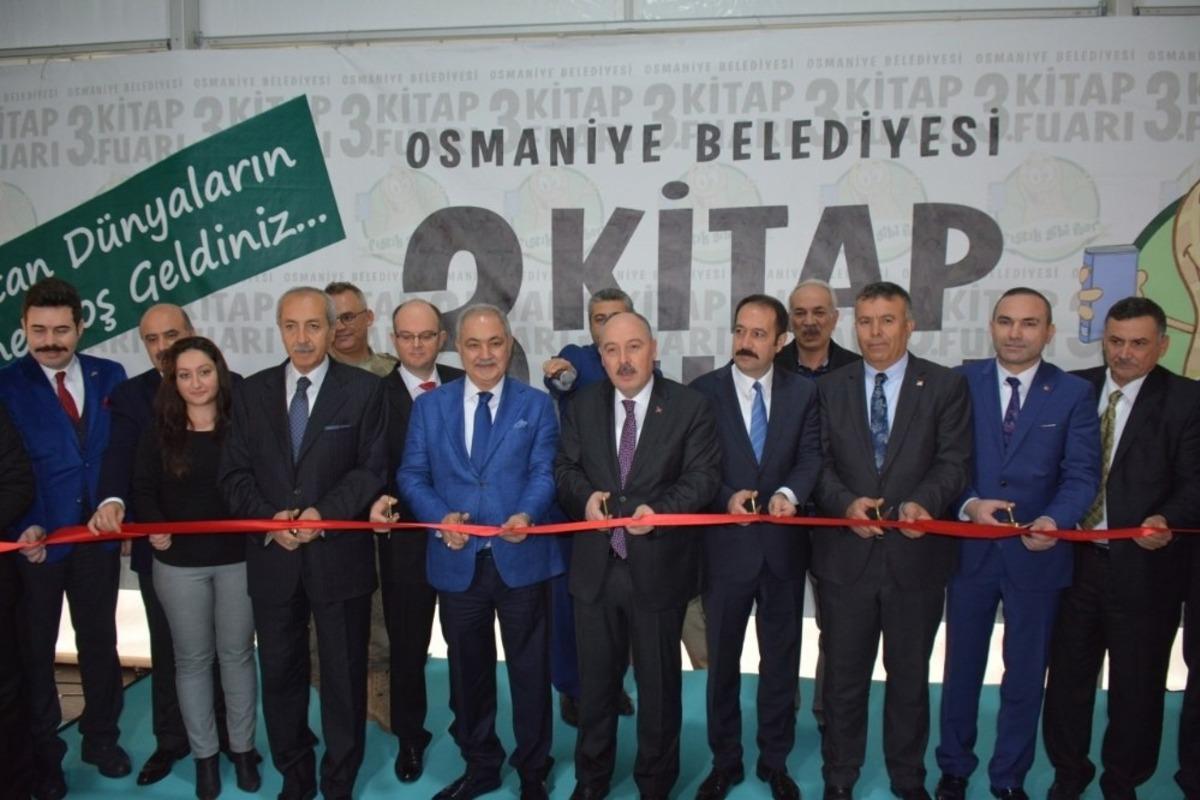 Osmaniye&rsquo;de 3. Kitap Fuarı a&ccedil;ıldı