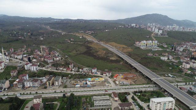 Ordu Çevre Yolu Mart ayına kaldı