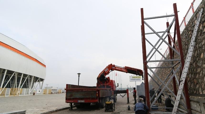 Yeni Malatya Stadı&rsquo;nda merdiven sayısı artıyor