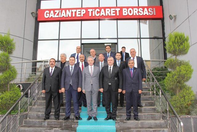 Vali Gül’den GTB’ye ziyaret