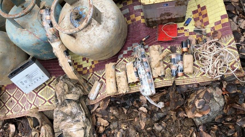 Bitlis&rsquo;te iki sığınak ele ge&ccedil;irildi