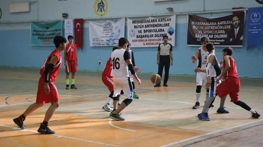 Ağrı’da basketbol coşkusu