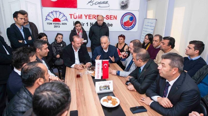 Tüm-Yerel-Sen’den Başkan Karabağ’a destek