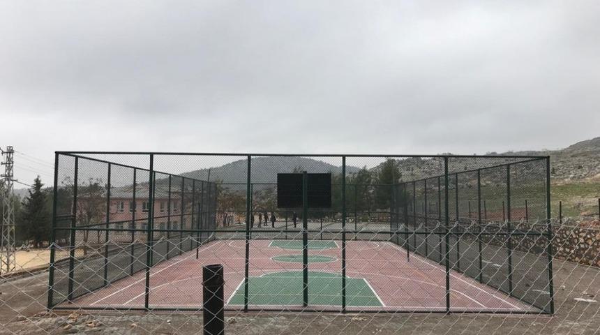 Kömür’e spor tesisi yapıldı