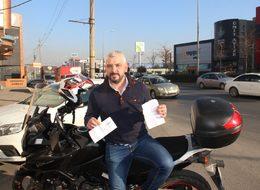 Motoruna öyle bir ceza geldi ki makbuzu görünce şok oldu!
