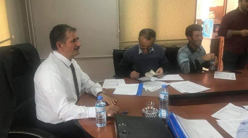 Konutların ihalesi yapıldı