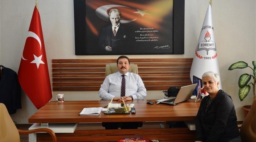 Şampiyondan Milli Eğitim’e ziyaret