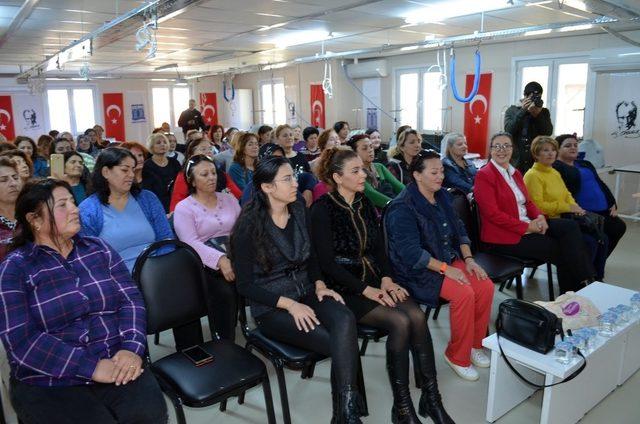 Didimli kadınlar gelişim seminerinde bilgilendirildi