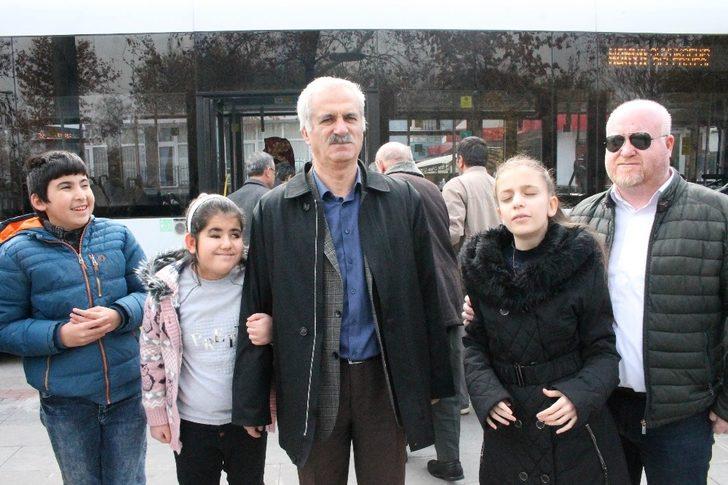 Konya’da görme engelliler otobüslerde inecekleri durakları duyacak G1