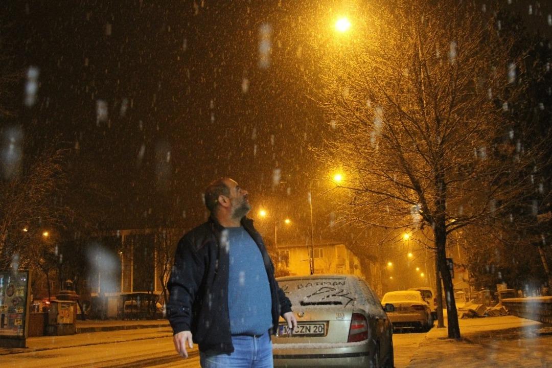 Ardahan&rsquo;da kar yağışı