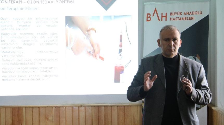 Ozon tedavisi Vezirk&ouml;pr&uuml;&rsquo;de anlatıldı