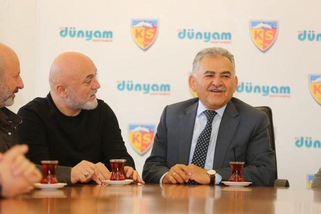 Büyükkılıç, Kayserispor’u başarılar dileyerek yolcu etti