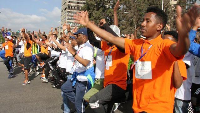 Etiyopya'daki ilk Otomobilsiz Gün etkinliği yapıldı.