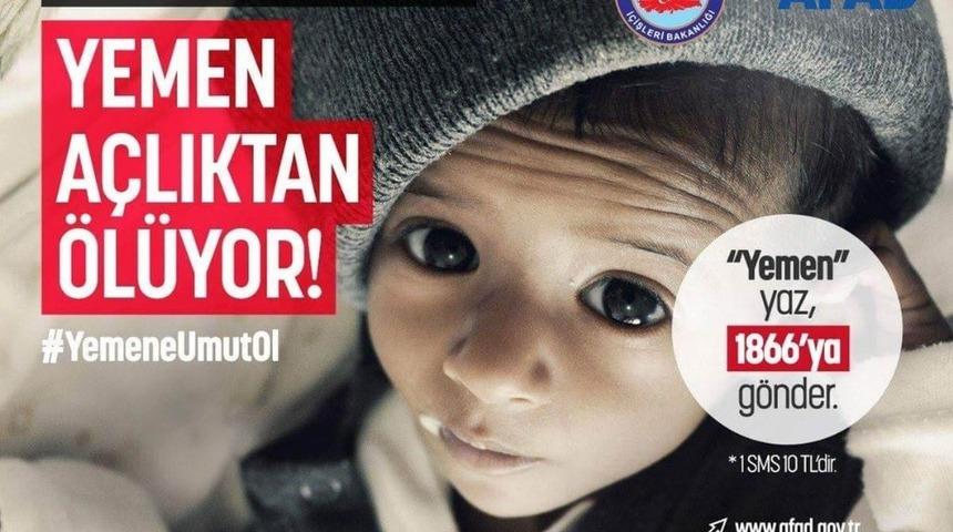 Kırıkkale&rsquo;de Yemen i&ccedil;in yardım kampanyası başlatıldı