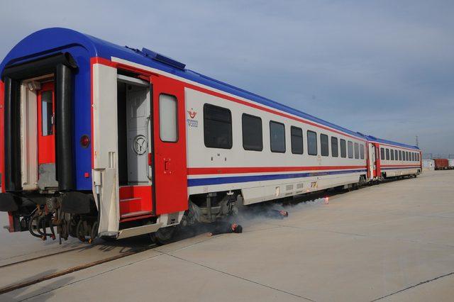 112 den tren kazası tatbikatı 3