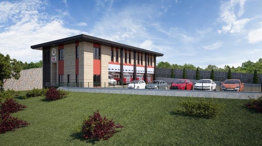 Bağçeşme’ye tam donanımlı itfaiye binası