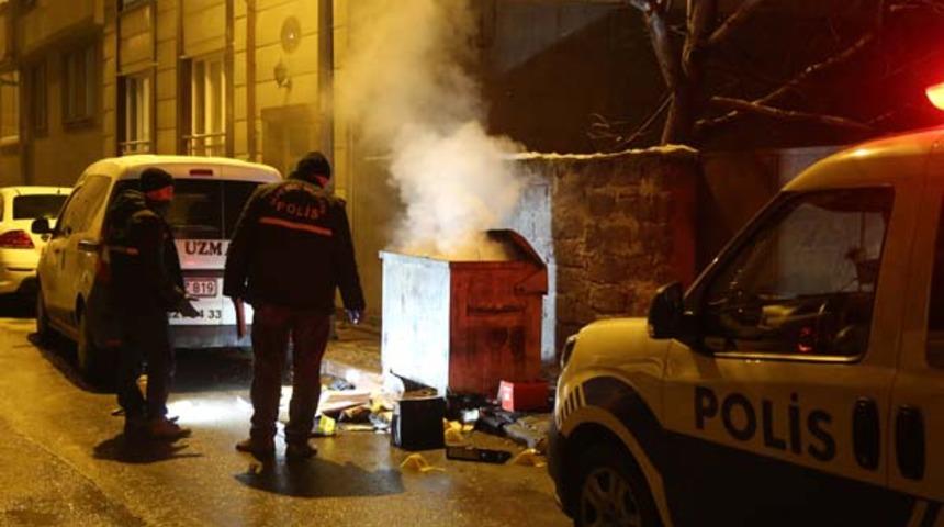 Dumanları gören polisi aradı! Konteynerin içinden öyle şeyler çıktı ki!