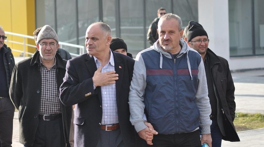 Başkan Esat &Ouml;zt&uuml;rk takımı yalnız bırakmadı