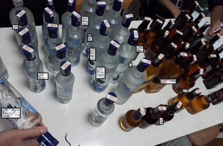 Yeni yıl operasyonunda 287 adet kaçak içki ele geçirildi G2