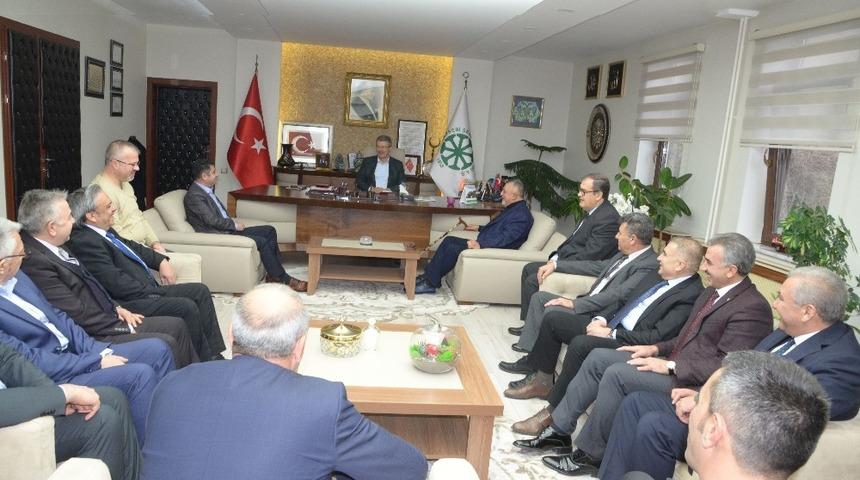 Türk-İş Kayseri Şube Başkanları Kayseri Şeker’de