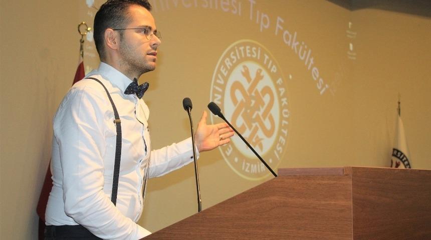 Dr. Evren Işık, tıp fak&uuml;ltesi &ouml;ğrencileriyle deneyimlerini paylaştı