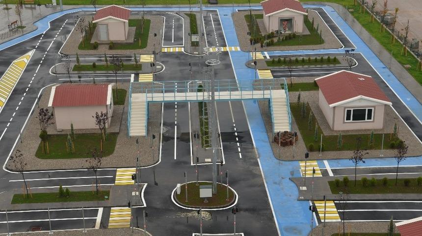 Trafik Eğitim Parkı hizmete a&ccedil;ıldı
