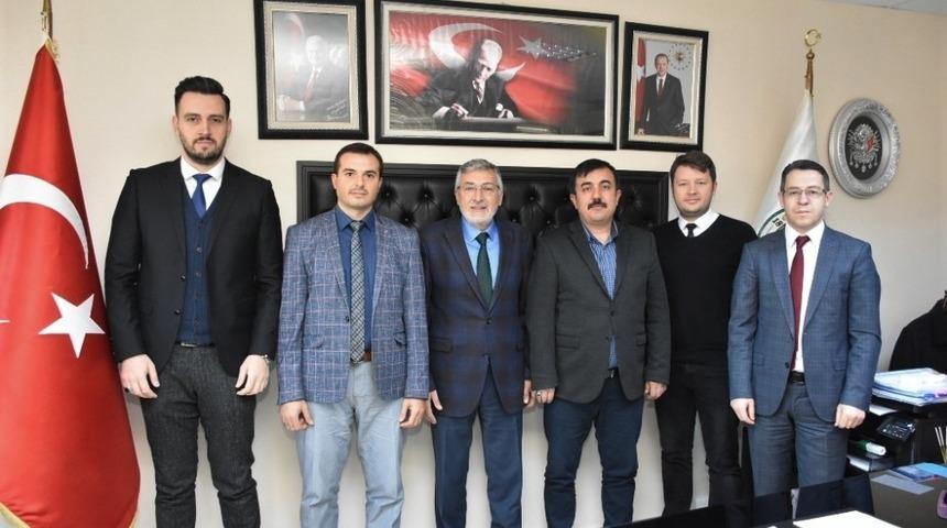 İn&ouml;n&uuml; Eğitim-Bir-Sen&rsquo;den Bozkurt&rsquo;a ziyaret