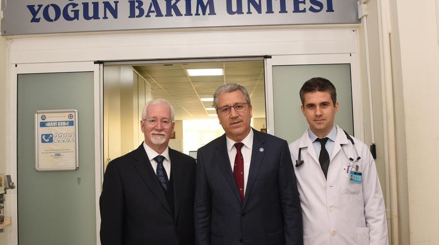 Ege &Uuml;niversitesi'nde 'enfiye &ccedil;ukuru'ndan anjiyo