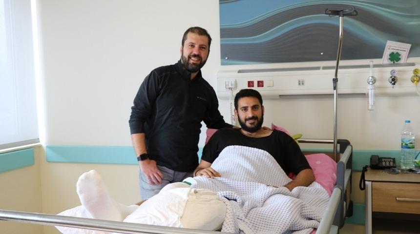 Antrenmanda sakatlanan Antalyasporlu futbolcu, Isparta&rsquo;da sağlığına kavuştu