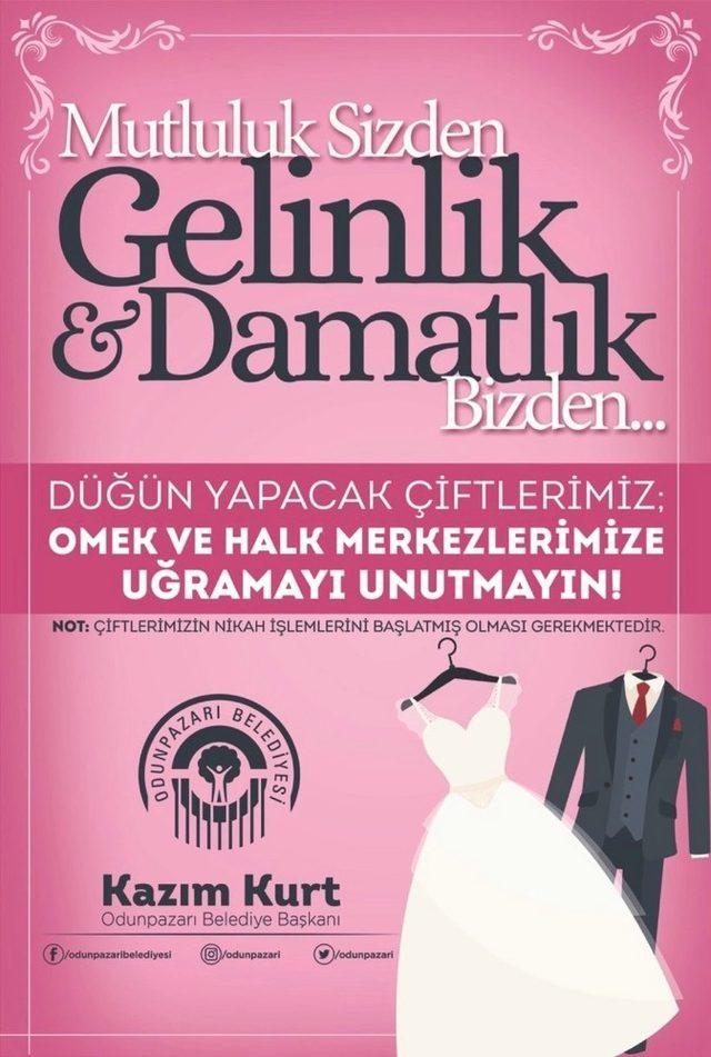 Gelin ve damatlıklar hediye