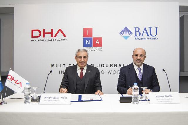 Geleceğin gazetecilerini yetiştirmek için imzalar atıldı 1