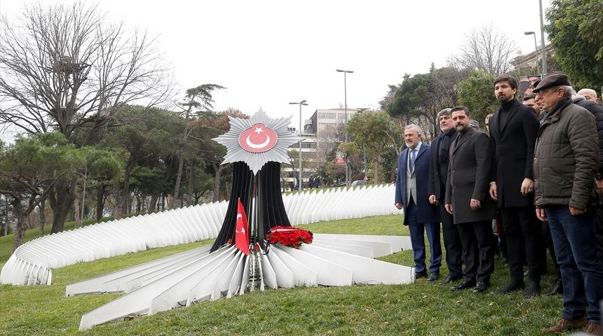Beşiktaş Kulübü şehitlerimizi unutmadı